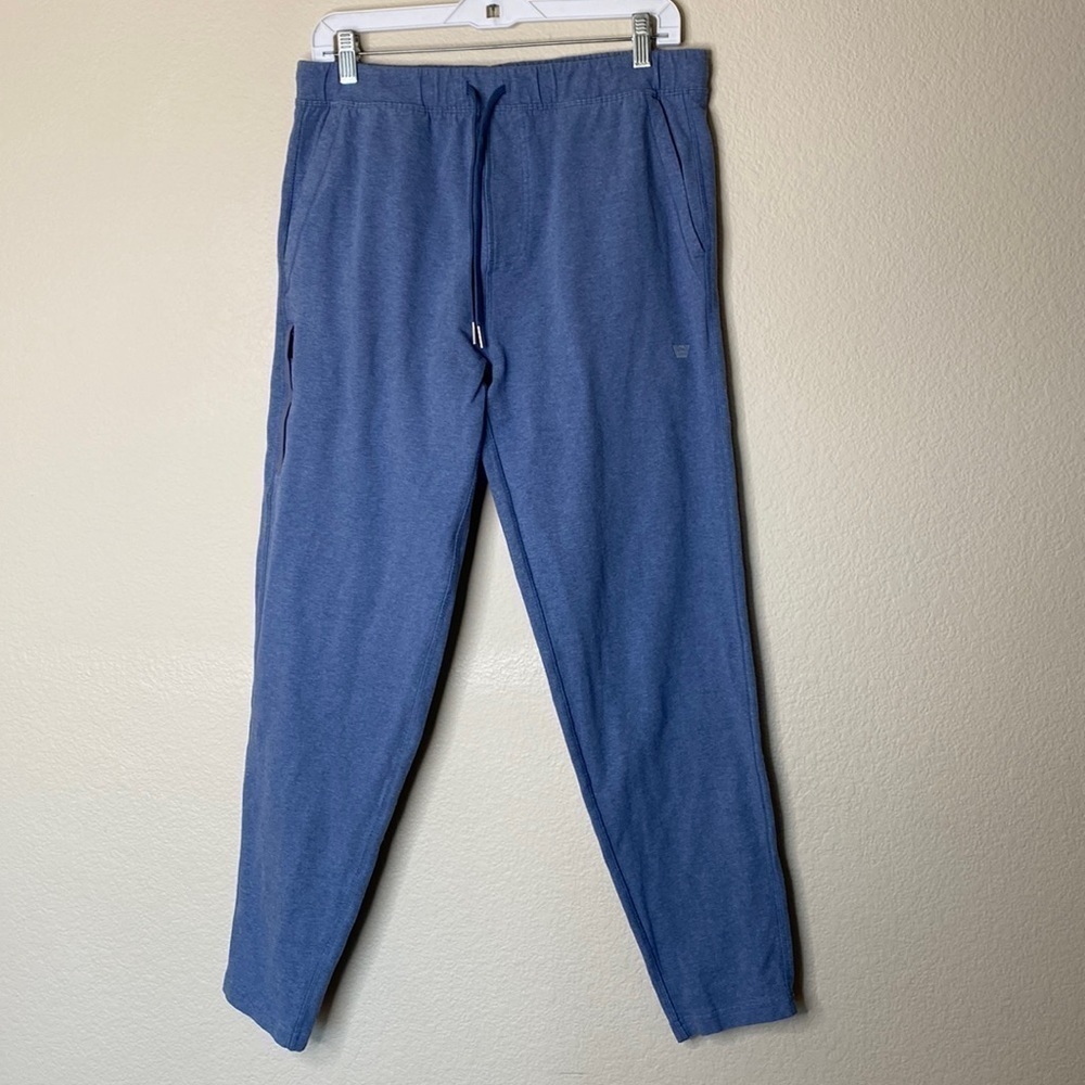 Mack Weldon Ace sweatpants joggers men’s medium dusty blue EUC